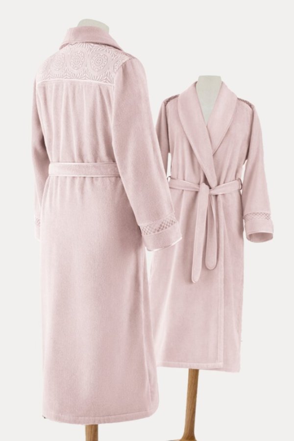 Eleganter Damenbademantel QUEEN in einer Geschenkverpackung