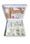 Set cadou de prosoape și prosop de corp ROSELAND, 3 buc