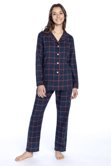 Damenpyjama aus Flanell GEMA