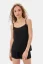 Damenpyjama aus Bambus ROSA - Größe: XL, Farbe: Schwarz / Black