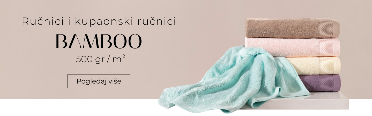 Klasični i kupaonski ručnici od bambusa BAMBOO