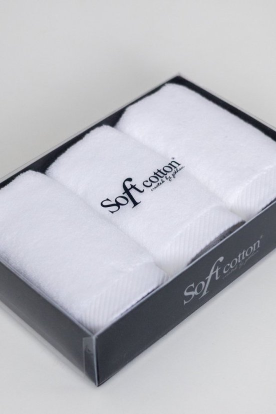 Zestaw podarunkowy małych ręczników MICRO COTTON, 3 szt