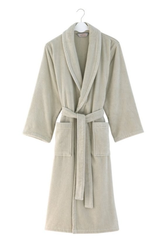 Unisex-bademantel MICRO COTTON  + Schlappen