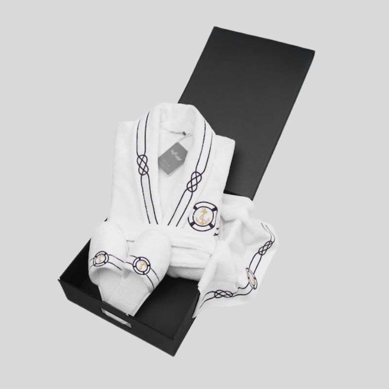Set halat de lux - Culoare - Liliac