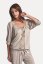 Damenpyjama aus Bambus SERENA - Größe: M, Farbe: Beige