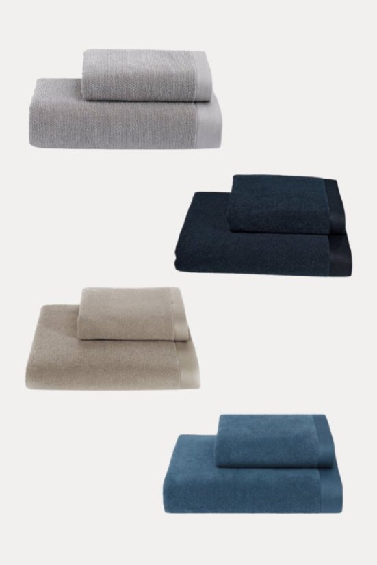 Zestaw ręczników LORD, 2 szt - Kolor: Ciemnoniebieski