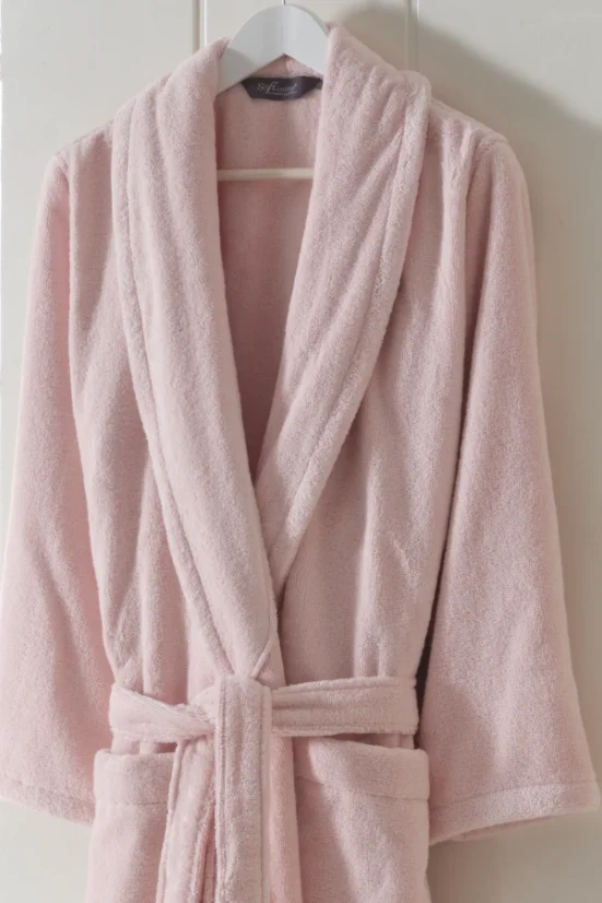 Unisex župan MICRO COTTON - Veľkosť: S, Farba: Svetlo modrá