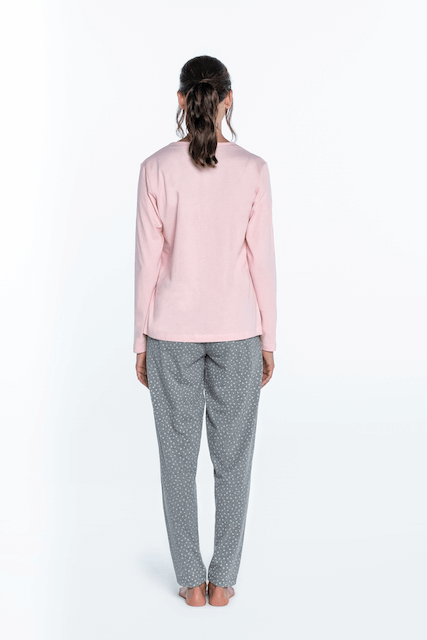 Dámské pyžamo NINA - Velikost: S, Barva: Růžová