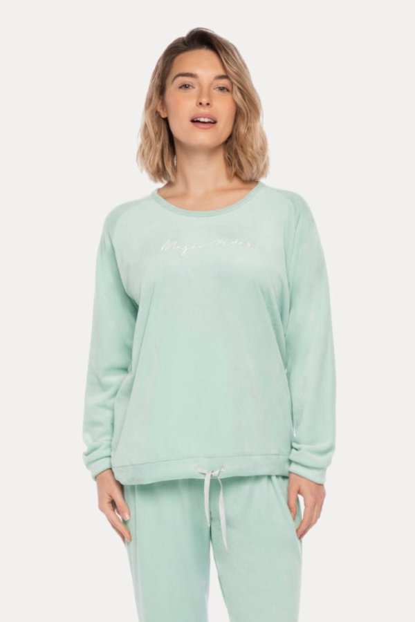 Warmes Damenpyjama RAMONA
