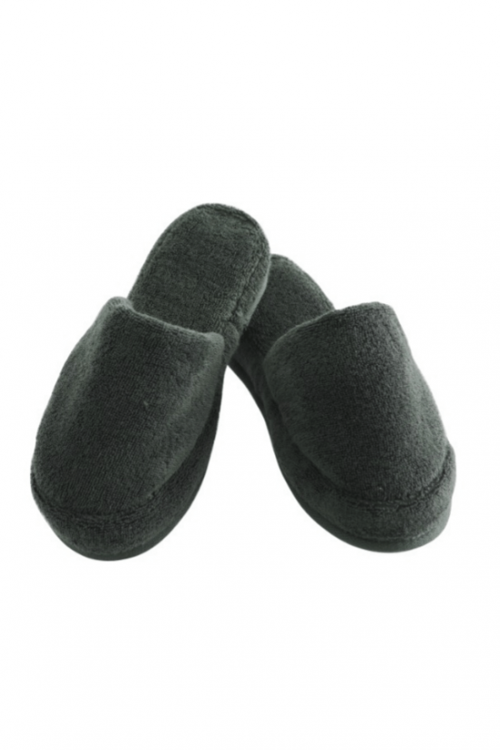 Papuci de casă unisex COMFORT - Mărime: 26 cm, Culoare: Gri / Grey