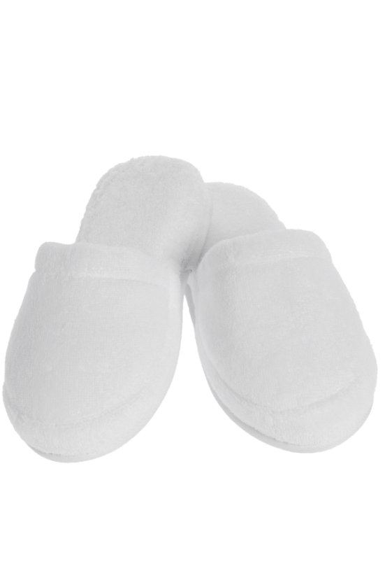 Halat unisex MICRO COTTON în cutie cadou + papuci - Mărime: S + Papuci de casa (36/38) + cutie cadou, Culoare: Alb crem / Ecru