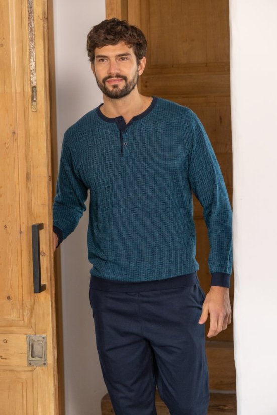 Teplé pánské pyžamo ORLANDO