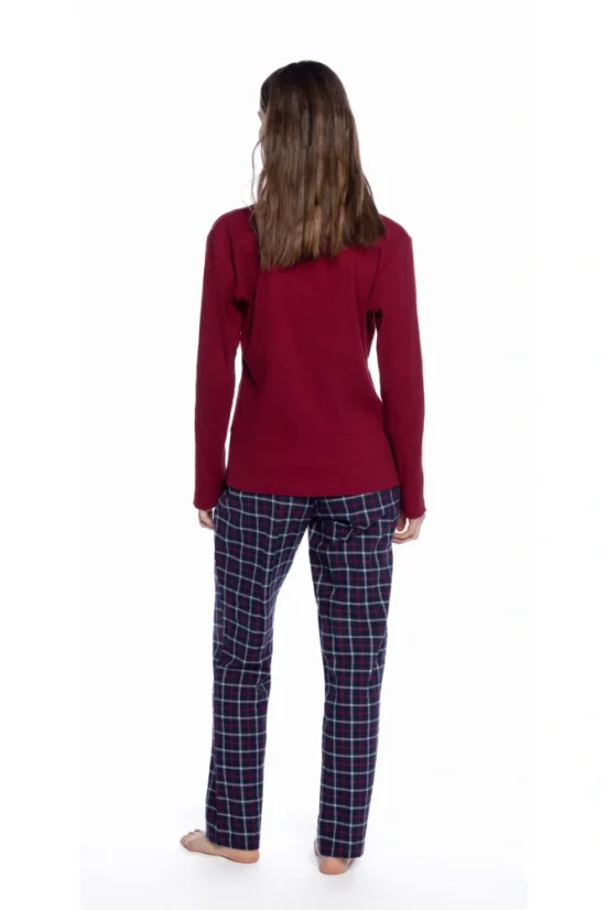 Damenpyjama aus Flanell MANUELLA
