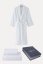 Unisex szlafrok MICRO COTTON + ręczniki + pudełko