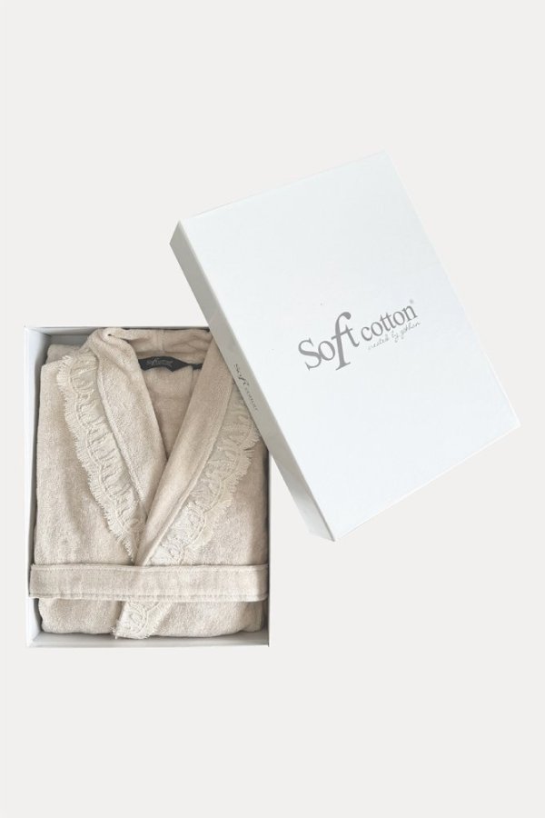 Damski szlafrok MAYA w ozdobnym opakowaniu