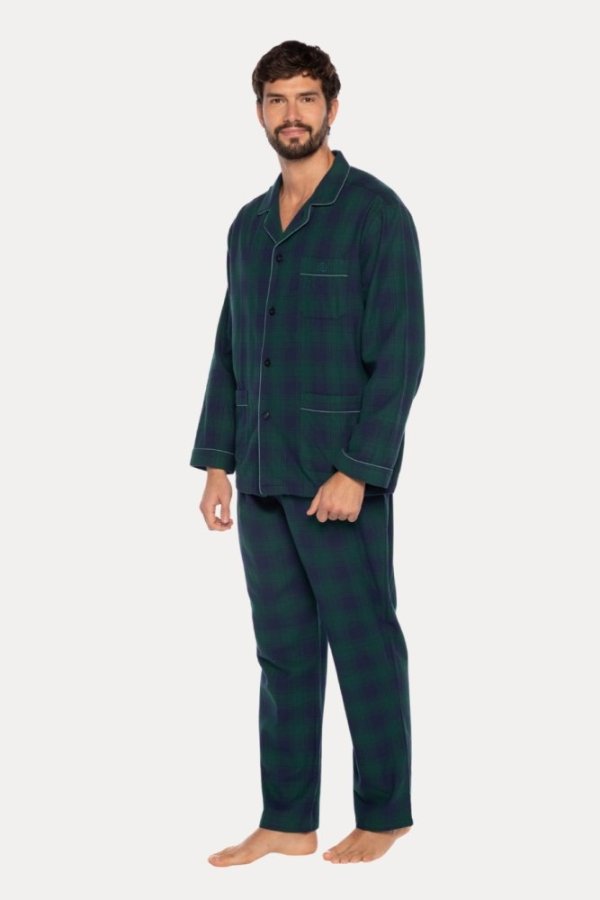 Pánské flanelové pyžamo FRANCISCO