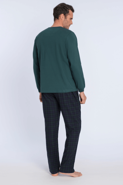 Pánské pyžamo JAVIER - Velikost: S, Barva: Zelená