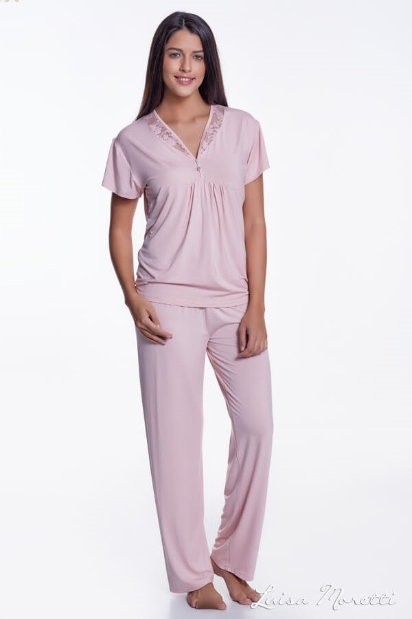Damenpyjama aus Bambus ZOE