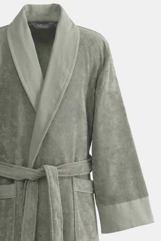 Męski szlafrok AXEL + ręczniki + pudełko