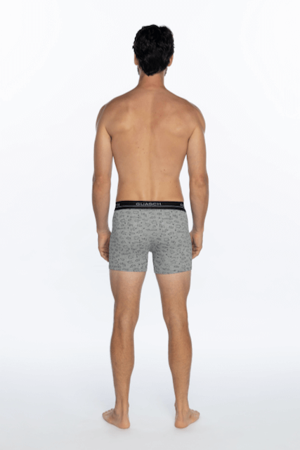 Herren Boxershorts OSCAR aus elastischer Baumwolle, 2 Stk.
