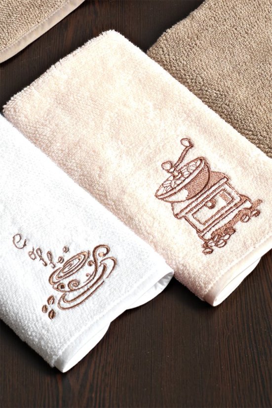Ręczniki kuchenne COFFEE, 3 szt