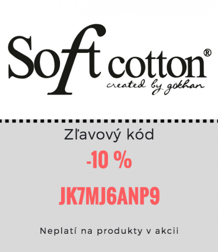 Čerpajte zľavy na výrobky Soft Cotton, Luisa Moretti a Guasch!