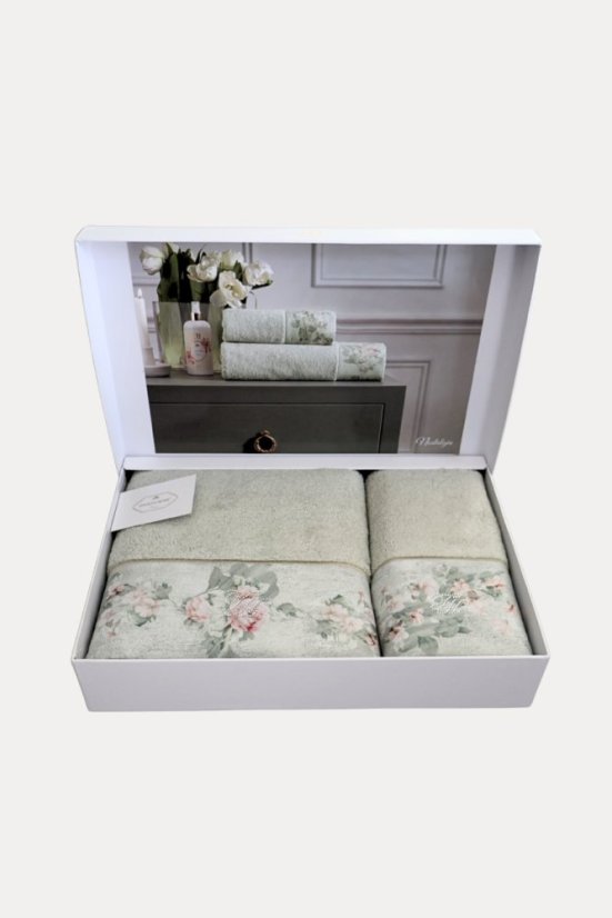 Dárková sada ručník a osuška NOSTALGIA, 2 ks