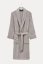 Modal-Bademantel DELUXE für Damen und Herren - Größe: XL, Farbe: Hellgrau / Light Grey