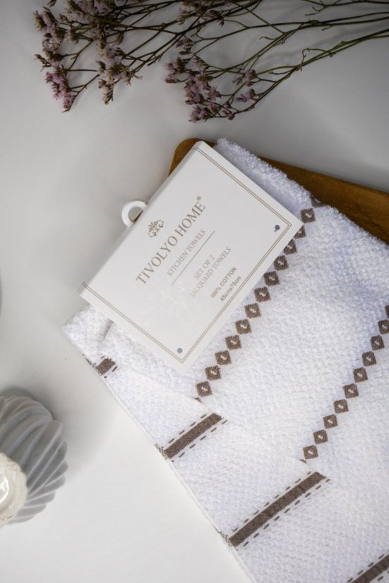 Virtuviniai rankšluosčiai RICES, 2 vnt.