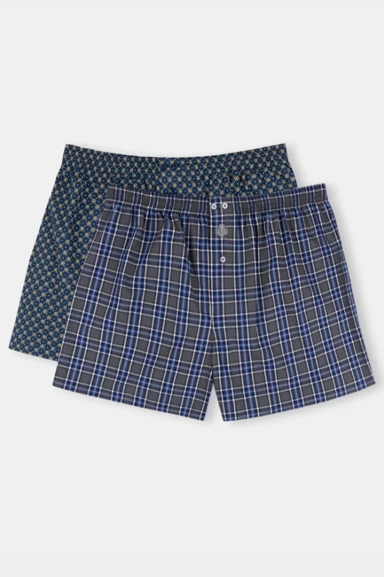 2 Pack, Sort bărbătesc GOMEZ, din 100% bumbac