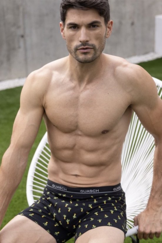 Herren Boxershorts RUBENS aus elastischer Baumwolle, 2 Stk. - Größe: XL, Verpackung: In Geschenkbox 2 St.