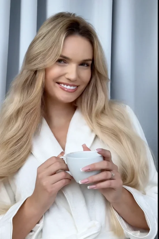 Ženski elegantni kupaonski ogrtač QUEEN u poklon pakiranju