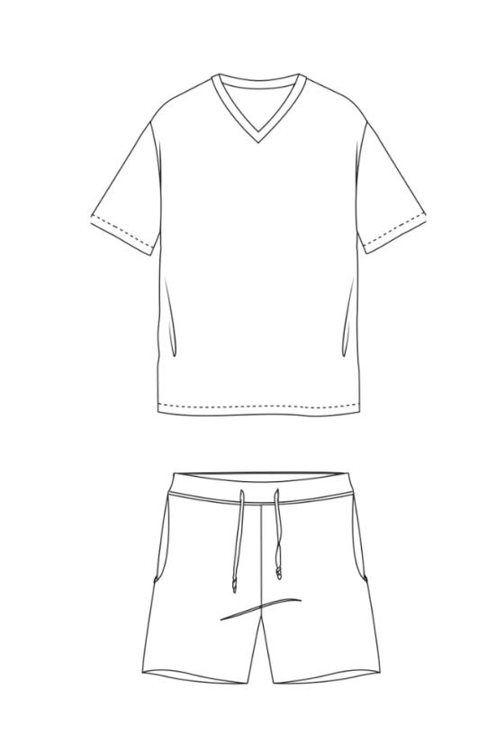 Pánské pyžamo krátké VINCENTE