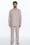 EDGAR férfi pizsama - Méret: M, Szín: Terrakotta