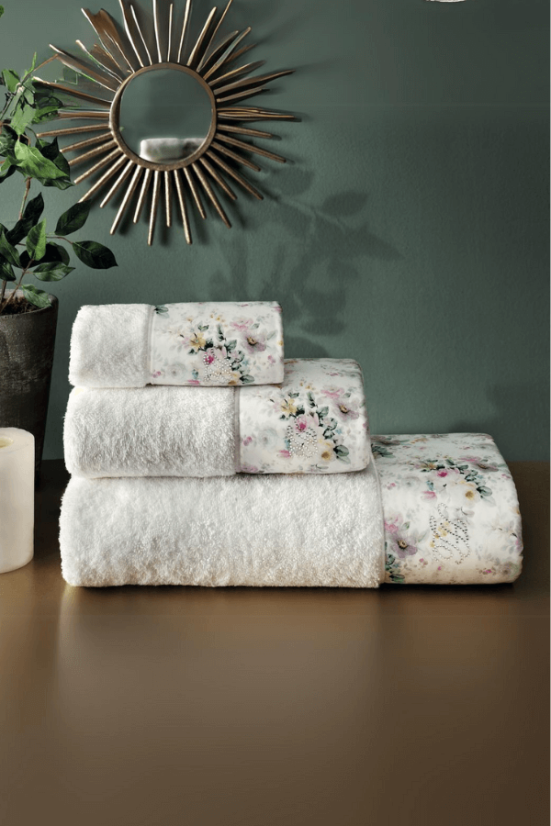 Set cadou de prosoape și prosop de corp FINOLA, 3 buc
