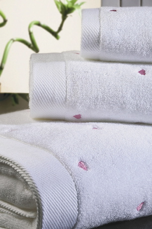 Zestaw podarunkowy małych ręczników MICRO LOVE, 3 szt
