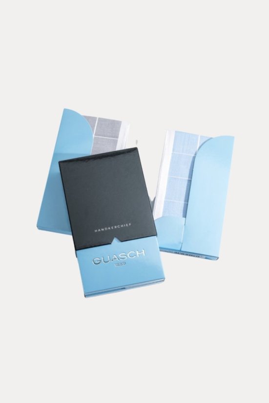 Kokvilnas vīriešu kabatlakatiņi MORPHEUS, 3 gab.