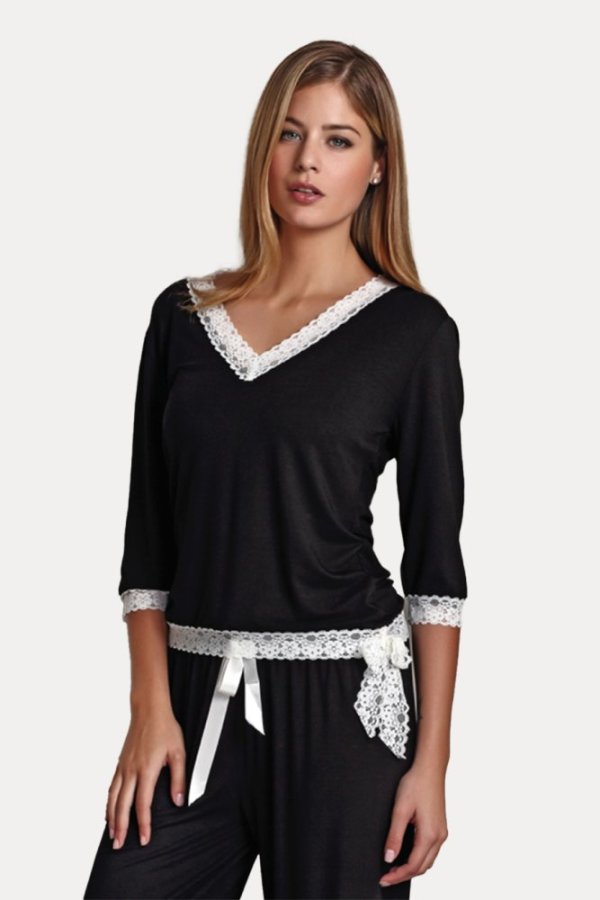 Damska bambusowa piżama ROZALIE