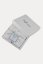 Set cadou prosoape și prosop de corp AQUA, 5 buc - Dimensiune: Set (2 buc 33x33cm, 2 buc prosop 45x90cm, prosop de corp 75x150cm), Culoare: Alb – Broderie turcoaz
