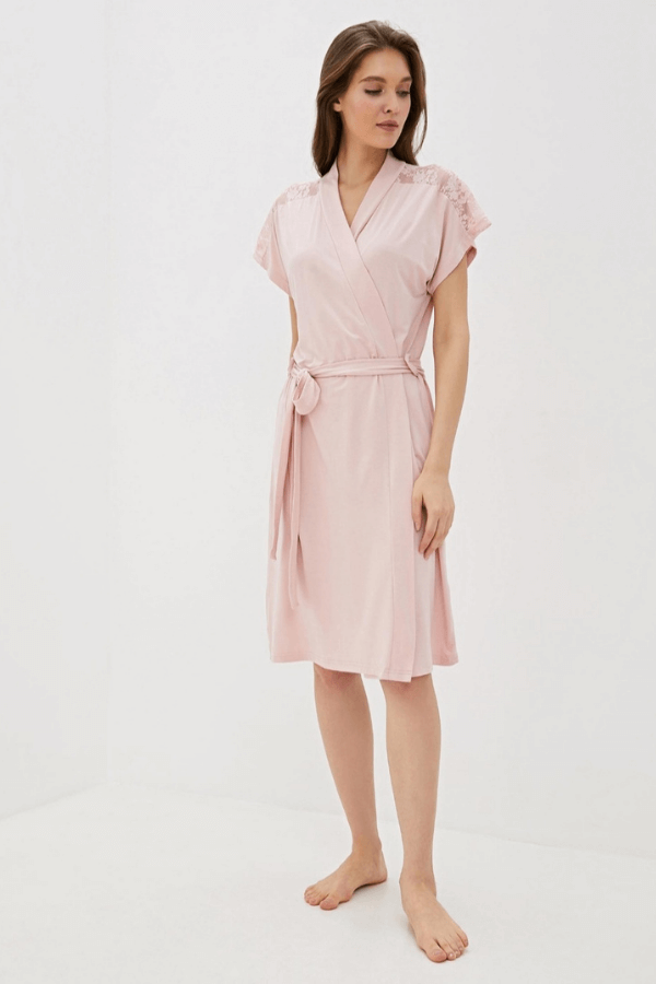 Moteriškas bambukinis chalatas ERIN