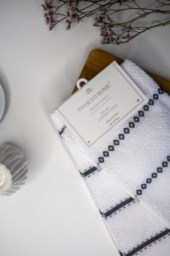 Virtuviniai rankšluosčiai RICES, 2 vnt.