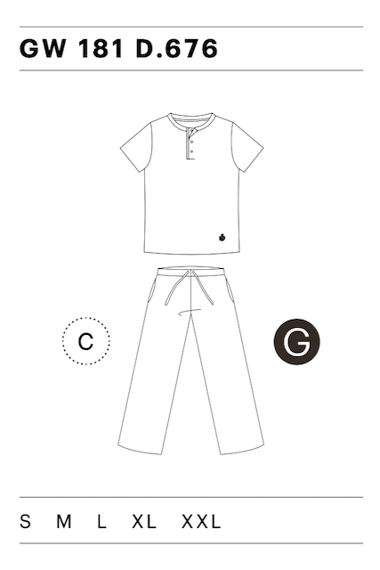 Herren Pyjamas LEONARDO