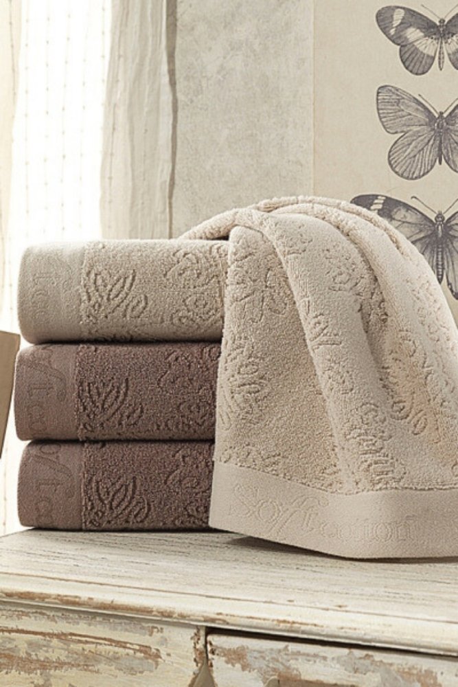 Podarunkowy zestaw ręczników LEAF, 2 szt