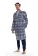 Herrenbademantel aus Flanell LUCAS