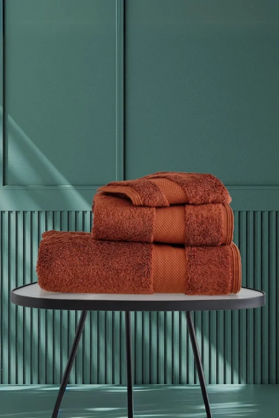Prosop de modal DELUXE 50x100cm - Culoare: Bej deschis / Light beige