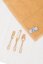 Prosoape de bucătărie HOME, 2 buc - Dimensiune: Set (2 buc, 40x60 cm), Culoare: Crem-Muștar /Cream-Mustard