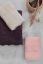 Damenbademantel STELLA + Handtuch + Badetuch + box - Größe: L, Farbe: Rosa / Pink Rose