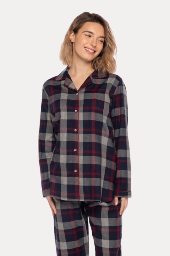 Dámské flanelové pyžamo ALICIA