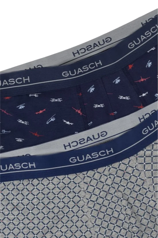 2 Pack, Boxeri pentru bărbați DIEGO, din bumbac elastic