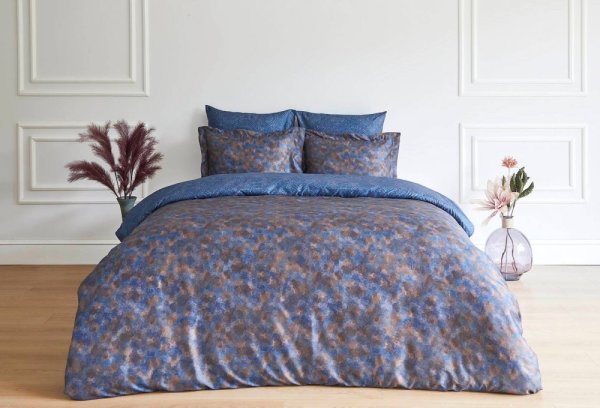 Pamučna posteljina za bračni krevet DAMINA, 6 kom